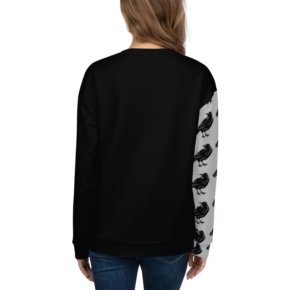 CROW SILHOUETTE Unisex Sweatshirt