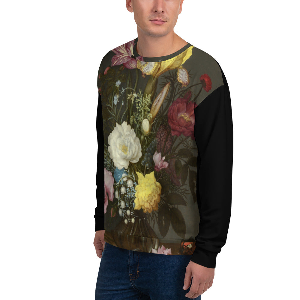 Unisex Sweatshirt - Flowers Painting National Gallery