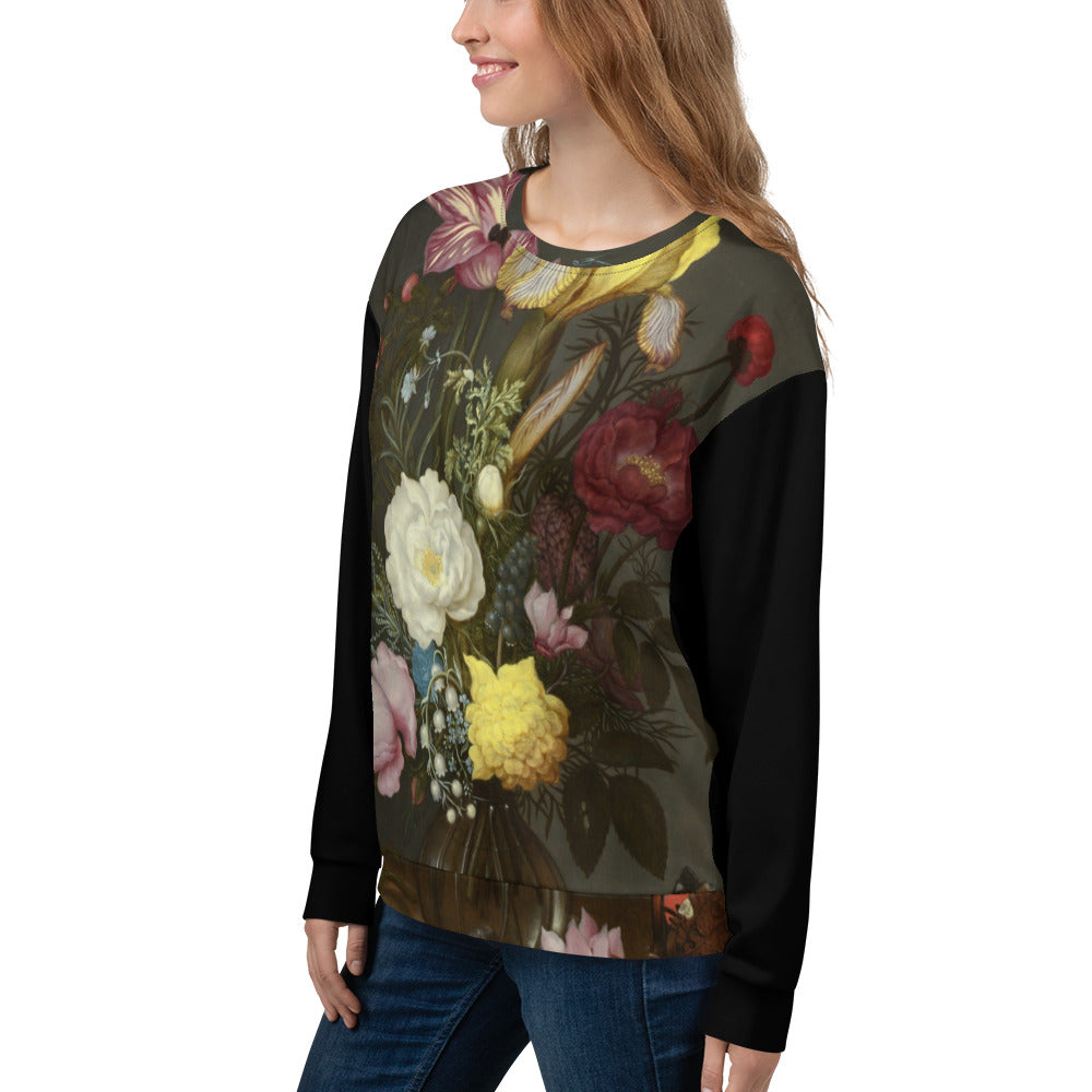 Unisex Sweatshirt - Flowers Painting National Gallery