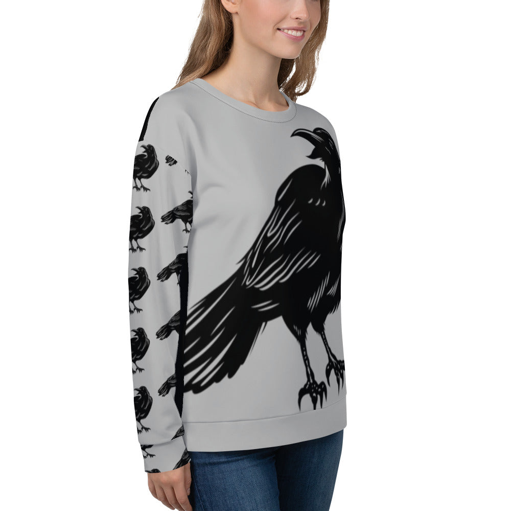 CROW SILHOUETTE Unisex Sweatshirt