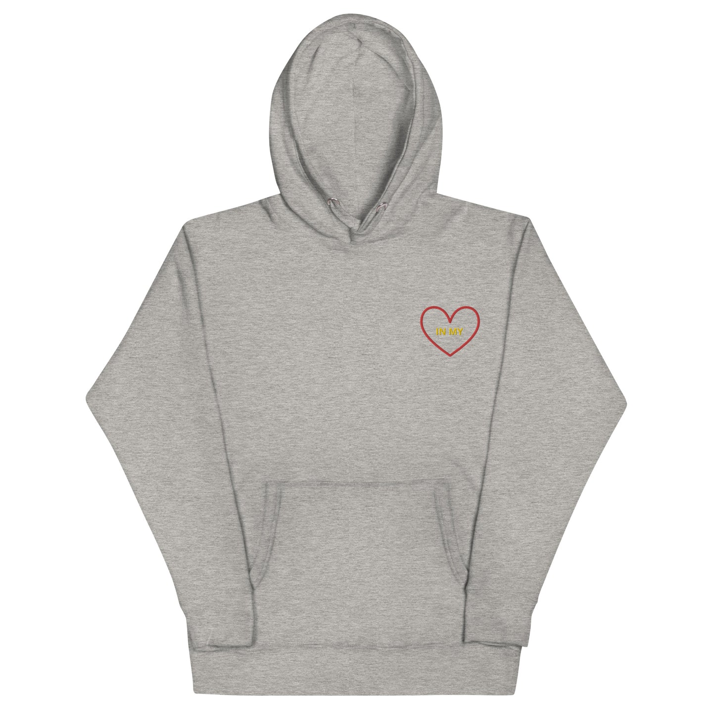 IN MY HEART - Embroidered Unisex Hoodie