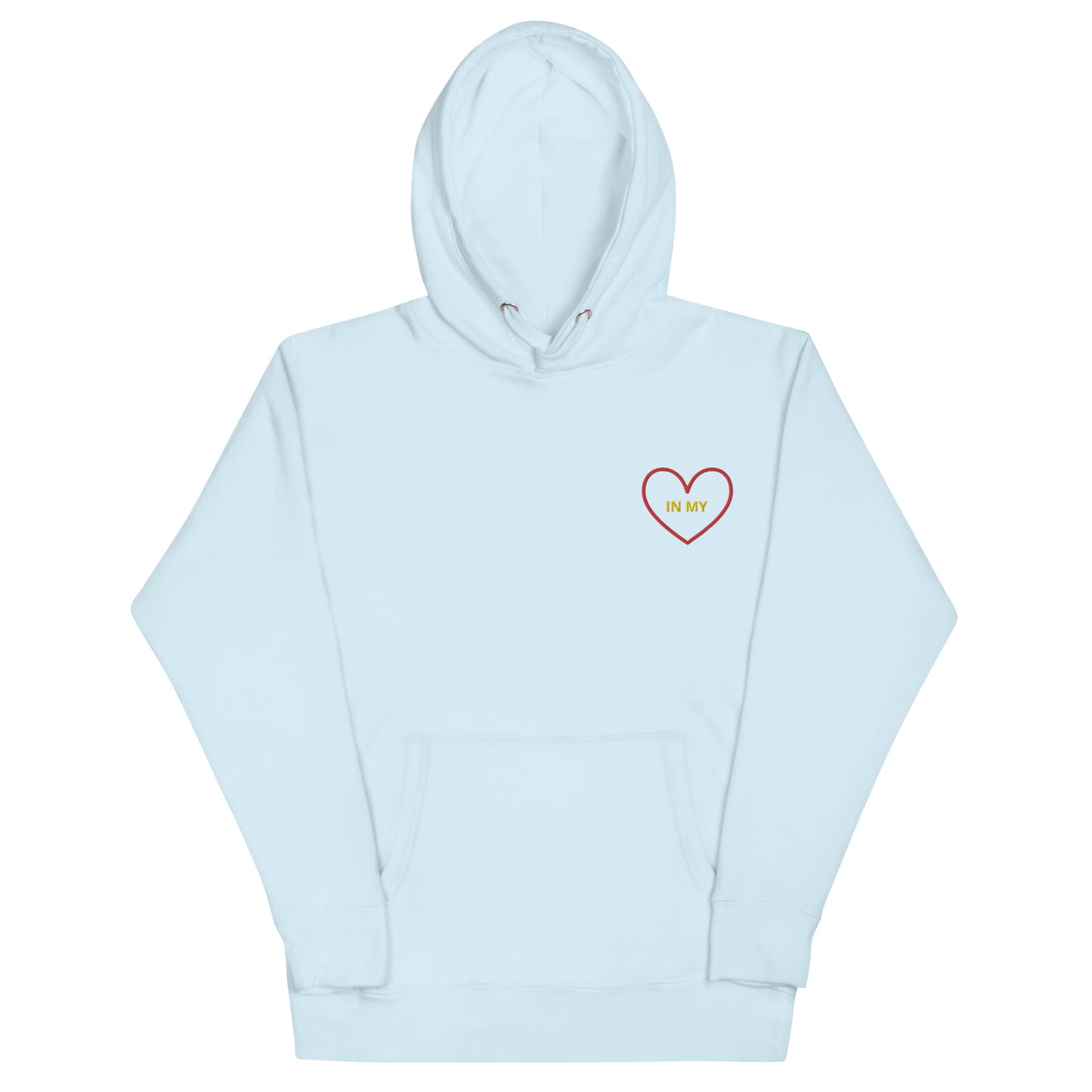 IN MY HEART - Embroidered Unisex Hoodie